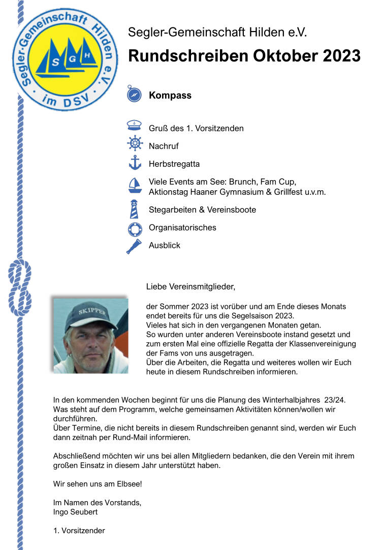 Rundschreiben Okt. 2023